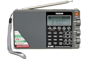 Tecsun PL-880 Portable Band Radio Receiver with AM/FM/SSB Modes
