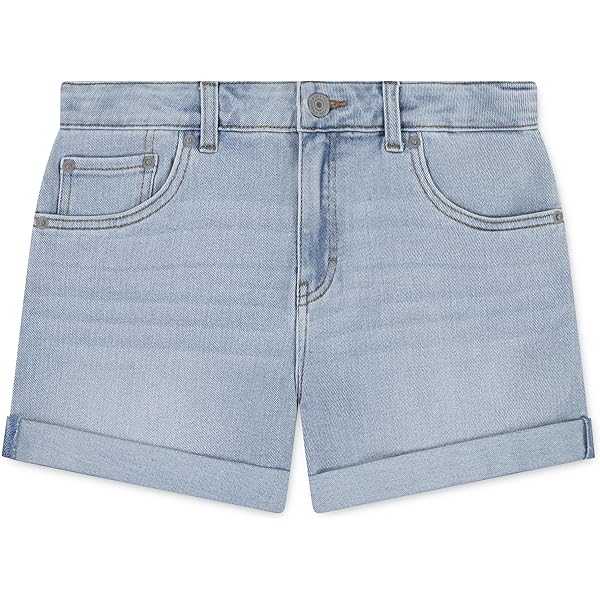 Levi's Meisjes Shorty Jersey shorts Gemeleerd Grijs