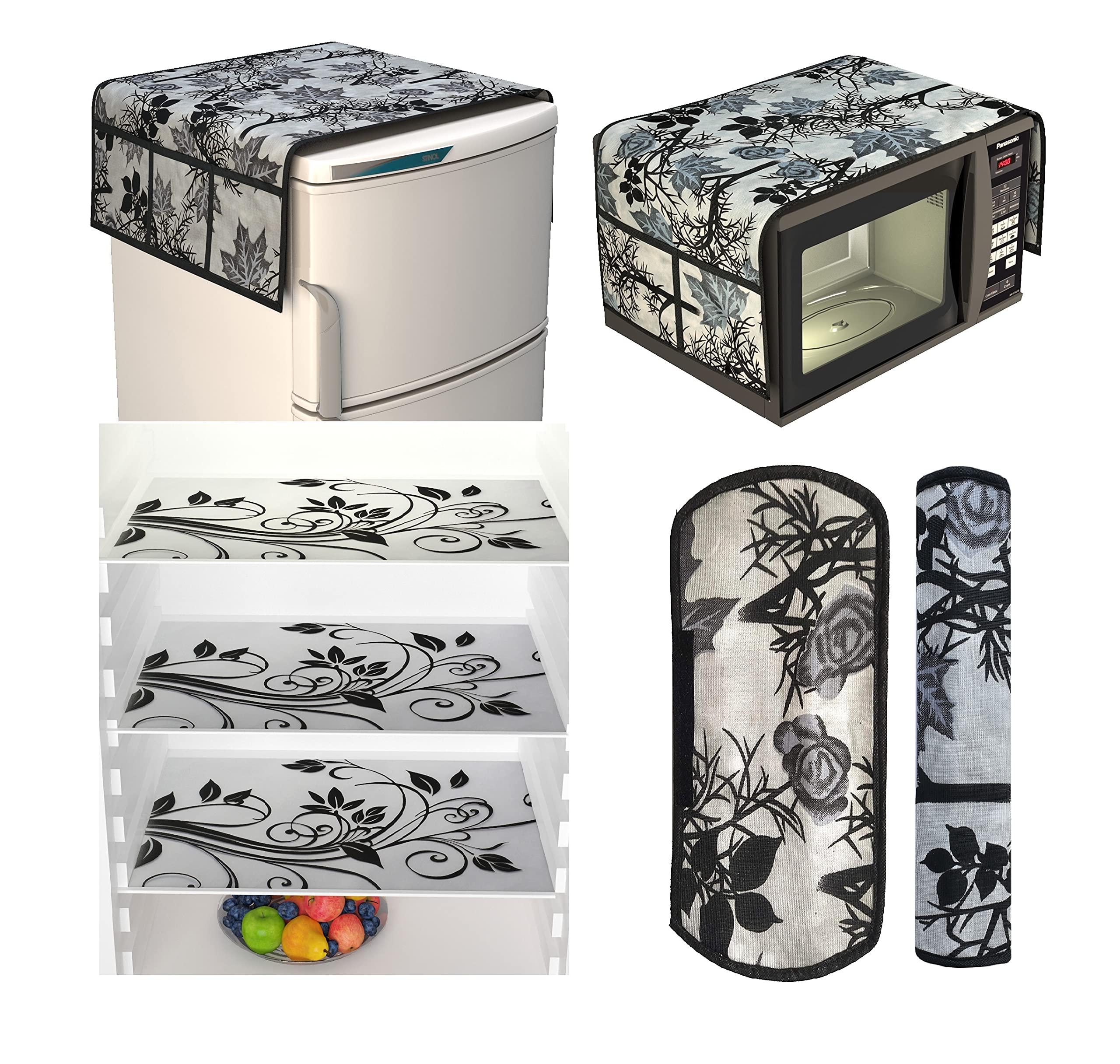 Factcore Kitchen Combo Fridge Top Cover & Oven Cover: A Complete Set for Stylish Kitchen Protection