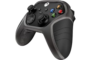 OtterBox - para Xbox Series X | S, Easy Grip Funda de Proteccion anticaídas con Agarre, para Mando Microsoft - Negro (Xbox Series X)