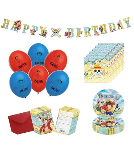 Chaks One Piece Foil Balloon XXL Monkey D. Ruffy Party Decoration