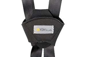YOUR DAY MATE Protecteur de ceinture de sécurité pour siège enfant avec fermeture autoagrippante, Prévient le détachement durant la conduite, matière souple en néoprène, couvre-ceinture pour auto et poussette