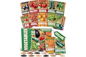 ZenGreens® - Organiczne Warzywa Zestaw Nasion - 15szt