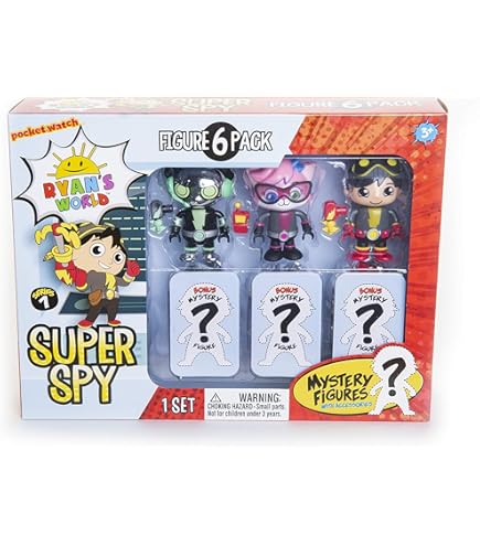 RYAN'S WORLD- Titan Universe Mini œuf Mystère Jouets Surprise à