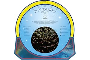 Planisferio celeste. Dos caras. Reversible. Castellano. Editorial Mapiberia & Global Mapping.