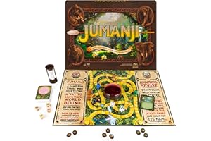 SPIN MASTER GAMES Jumanji The Game, The Classic Adventure Board Game for Kids and Families Aged 8 and Up