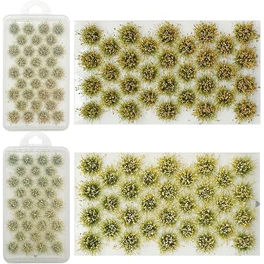 JFangZHZH Touffes d'herbe Statique pour Modélisme,32 Pièces Gazon Miniature Réaliste pour Diorama,Paysage Ferroviaire,Maquettes Militaires,Kit Herbe Artificielle pour Modélistes JFangZHZH Touffes d'herbe Statique pour Modélisme,32 Pièces Gazon Miniature Réaliste pour Diorama,Paysage Ferroviaire,Maquettes Militaires,Kit Herbe Artificielle pour Modélistes