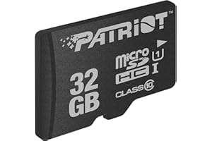 Patriot Memory Carte Mémoire Flash MicroSD LX Serie 32Go - PSF32GMDC10