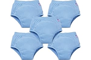 ‎BAMBINO MIO Bambino Mio, wiederverwendbare Töpfchen-Trainingshose für Jungen und Mädchen, 5er-Packung