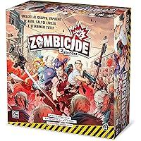 Asmodee, Zombicide, Seconda Edizione, Gioco da Tavolo Collaborativo, 1-6 Giocatori, 14+ Anni, Edizione in Italiano