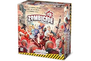 Asmodee, Zombicide, Segunda Edición, Juego de Mesa Colaborativo, 1-6 Jugadores, 14+ Años, Edición en Italiano