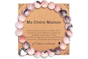 Merclix Bracelet Femme Cadeau Femme Original Utile Amie Maman Soeur Maitress Cadeau Ado Fille