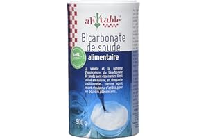 Ah-Table! Bicarbonate de Soude Alimentaire Format, 500 g