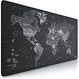 TITANWOLF - XXL Tappetino per Mouse da Gioco - Gaming Mousepad Extra Grande 900 x 400mm - Pad con Base in Gomma Antiscivolo -