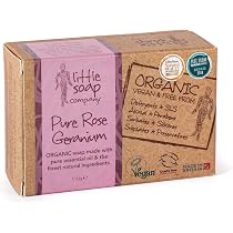 Little Soap Company Haferflocken Seife Unparfümiert - 110g, Vegan, Bio, Für Empfindliche Haut