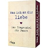 riva Verlag Was ich an dir liebe – Das Fragespiel für Paare: Tiefgründige und unterhaltsame Fragen für eine glückliche Bezieh