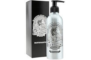 ‎JOHN WHISKERS John Whiskers Bartshampoo - Made in Germany – 2in1 Bartseife mit unvergleichbarem Duft – Vegan & ohne Silikone - für einen geschmeidigen und reinen Bart