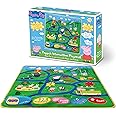 Peppa Pig Plastic Interactive Rectangular Play Mat, Toys for Boys & Girls, 3 Years & Above, Infant Toys, Action Figures, Multicolour