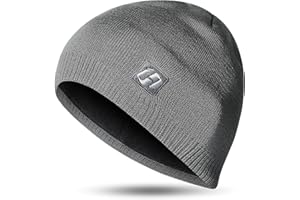 HASAGEI Ciepła czapka polarowa czapka zimowa czapka dzianinowa zimowa czapka beanie czapka dla mężczyzn i kobiet do sportów na świeżym powietrzu