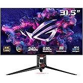 ASUS ROG Swift OLED PG32UCDM - Monitor Gaming 4K QD-OLED de 32 Pulgadas, 240 Hz, 0,03 ms (GTG), G-Sync, disipador térmico Per
