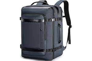 Kingsons Carry on Backpack,Flight Approved 40L Travel Backpacks Daypack College Office Backpack Fits up to 17.3" Laptop for Men&Women