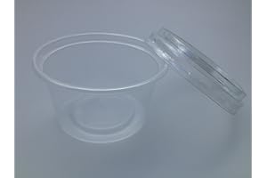 BAKERY DIRECT LTD Bakery direct 100 Clear Deli pots and lids variious sizes (4 oz)