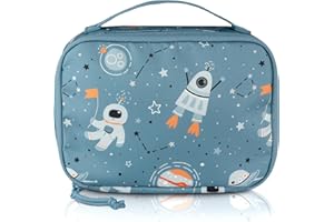 TA Trend Atelier Borsa Termica Bambini, Borsa per il Pranzo - Senza PFC - Mini Borsa Isolata per Cosmetici, Medicine, Snack - 1,5 Litri