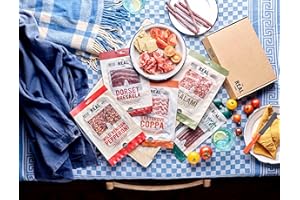 The Real Cure - Al Fresco Charcuterie Picnic Box - The Perfect Selection of Cured Meats For Picnic Nibbles Or Evening Drinks Parties