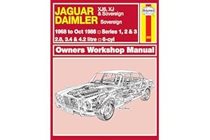Jaguar XJ6, XJ & Sovereign; Daimler Sovereign (68 - Oct 86) Haynes Repair Manual