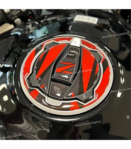 Protezione Tappo Benzina 3D In Resina Compatibile Con Kawasaki ZX-10R (2010-2015) – Colore Blu, Effetto Rilievo, Made In Italy
