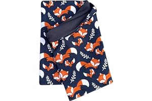 Wollhuhn Sciarpa ecologica per ragazzi/ragazze, leggera e larga, in jersey di cotone, per le mezze stagioni, estate 20220201