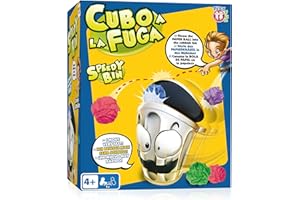 PLAY FUN BY IMC TOYS Cubo a la Fuga | Juego divertido de acción en el que tendrás que encestar los Papeles dentro del Cubo que se va Moviendo - Para niños +4 Años