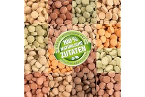 TEICHPOINT 1000 ml (700g) Premium TOP Futtertabletten Opti-Mix 17, Tablettenfutter Mix für Aquarium Zierfische Tabletten