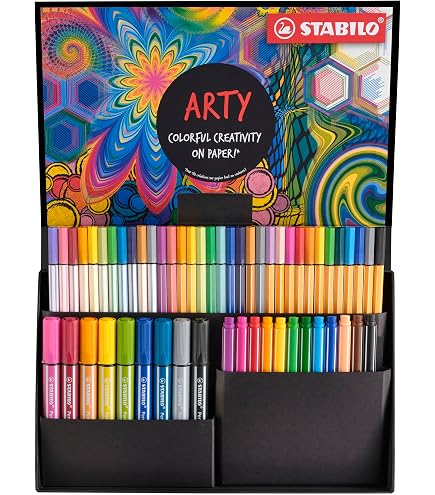 Staedtler 334 C60 Triplus Fineliner 0,3 mm 60'lı : Amazon.com.tr