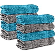 Washandjes Hotel Collectie - 6 stuks - 16x21 - zwart