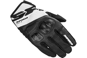 SPIDI, Flash-R Evo, Guanti Moto per Uomo, Protettivi e Resistenti, Guanti Moto Estivi Impermeabili e Antiscivolo, con Touchscreen Capacitivo, Peso Medio 0, 1 kg