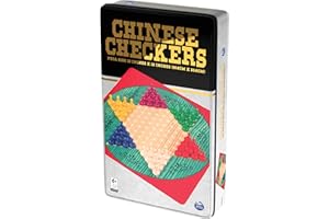 SPIN MASTER Spinmaster 6036791 Jeu de Dames Chinoises en étain