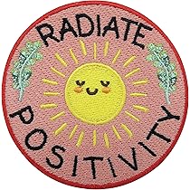 Finally Home Patch à Attacher Avec Scratch - Prairie Florale Ronde