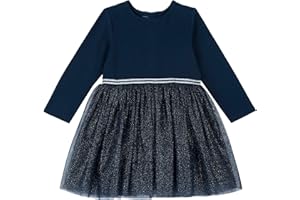 Chicco, Vestito Bambina a Maniche Lunghe, in Morbido Tessuto, Lavabile in Lavatrice, Abbigliamento Bambina e Ragazza, Designed in Italy