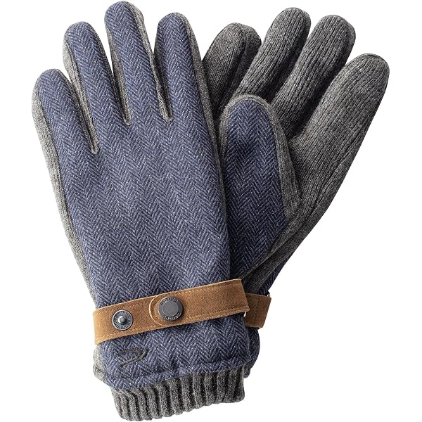 camel active 408290-6G29 Handschuh, Navyblau, Regular Fashion