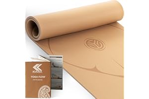 ‎KIANA SPORTS KIANA SPORTS® Yoga Matte aus Deutscher Entwicklung – Rutschfeste & gelenkschonende Yogamatte – 2 Komfort-Dicken (1,0 & 1,5 cm) – Weiche Sportmatte & Gymnastikmatte – Für Yoga, Pilates & Krafttraining