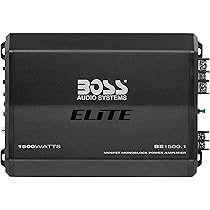 Amplificatore Monoblocco Boss Audio Elite 1500W - Classe A/B, MOSFET, Con Garanzia 5 Anni - Foto 2