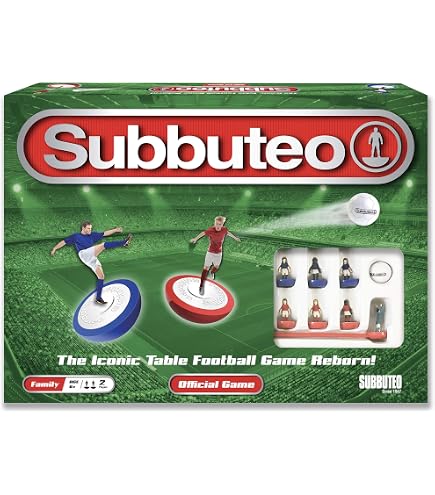 Subbuteo 3085 Set Ufficiale Con VAR (Virtual Assistant Referee) – Arbitro, Tabellone E Guardalinee