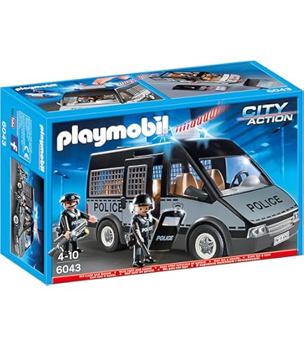 Playmobil 5674 City Action Tactical Unit Police Car, for Children