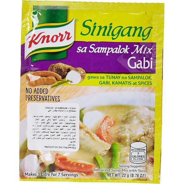 Knorr Sinigang Sa Sampalok Mix W Gabi 22 Gm Pb 90 Buy Online At Best Price In Uae Amazon Ae