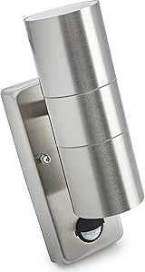 Wandleuchte für Außenbeleuchtung, mit PIR-Bewegungsmelder, 3 Modi