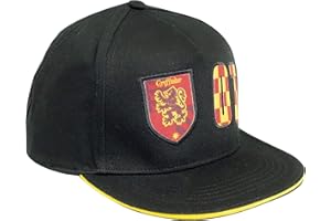 POPGEAR Harry Potter Gryffindor 07 Baseball Cap, Kids, One Size, Black, Official Merchandise