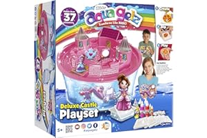 John Adams, Aqua Gelz Deluxe Castle Playset: Aqua Gelz Transforms Like Magic, Arts and Crafts, Ages 5+