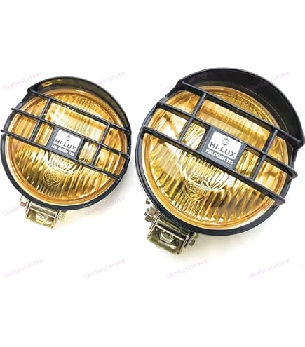 Fox light Fl-3003 Polycarbonate 12V Oval JCB Light (Black