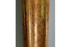 Artecentro cornice dorata per quadri - oro/colore con o senza passepartout in legno-varie misure (oro antico, 30 x 40 + passepartout)